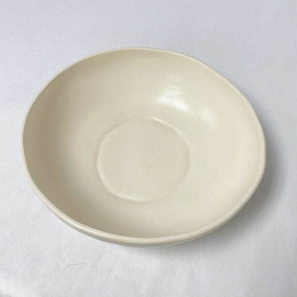 Early Canvas Home Morandi Collection Prototype Stoneware Serving Bowl Sample - Picture 2 of 5
